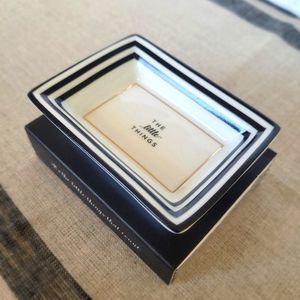 Two's Company "Petite Sayings" Porcelain Trinket Tray
